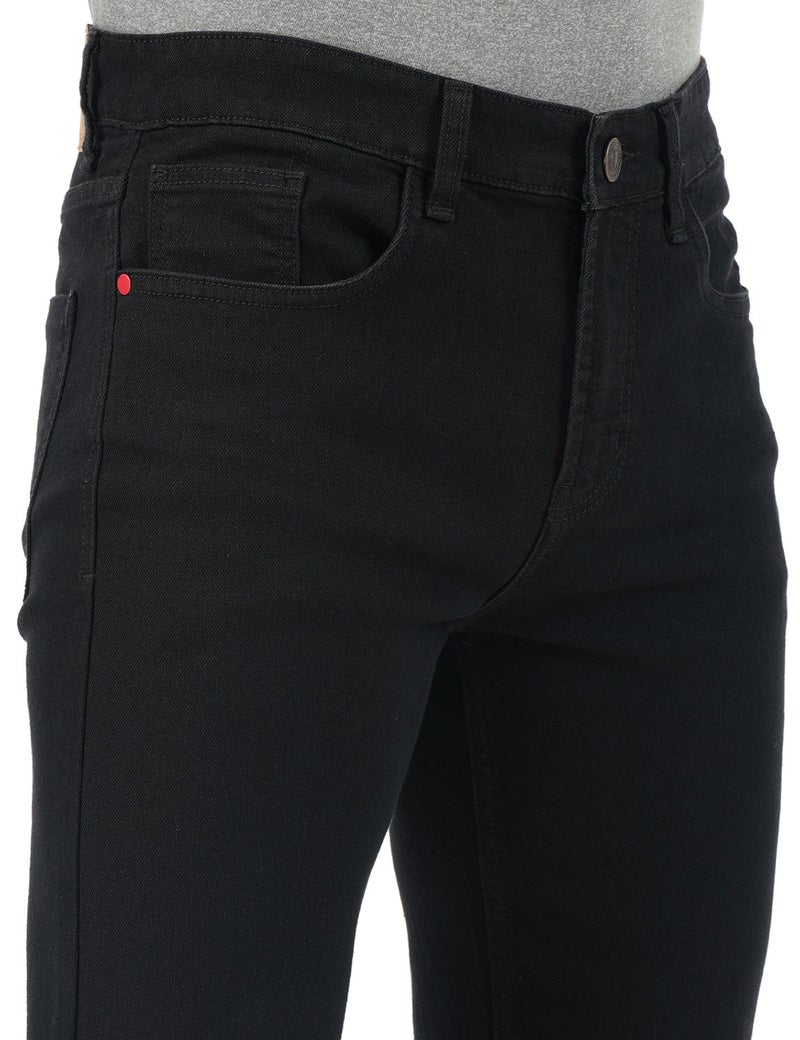 inkd Men's Slim Fit Jeans - Mid-Rise | Cotton Blend | Stretchable Fabric | Jeans for Men | Classic 5 Pocket Styling - Image 5